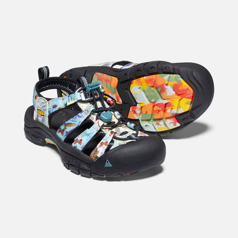 Sandales de Randonnée Keen Femme Multicolore | Newport H2 | UMELS-4193